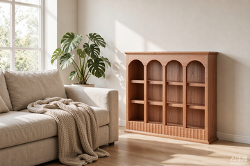 Cherry Wood Storage Rack
