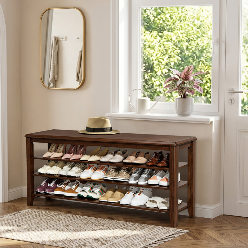 Taitiy Shoe Rack Bench