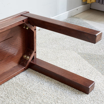 1.2m Walnut Oak Dining Bench – Living Room - TAITIY