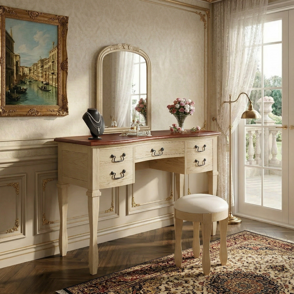 Vanity Set — Antique White