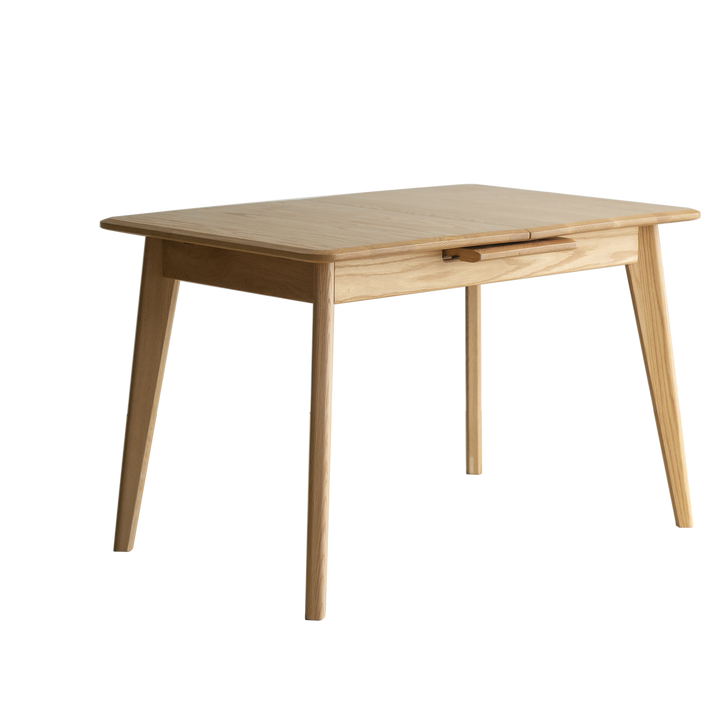 Solid Oak Telescopic Extending Dining Table – 6-8 Seats
