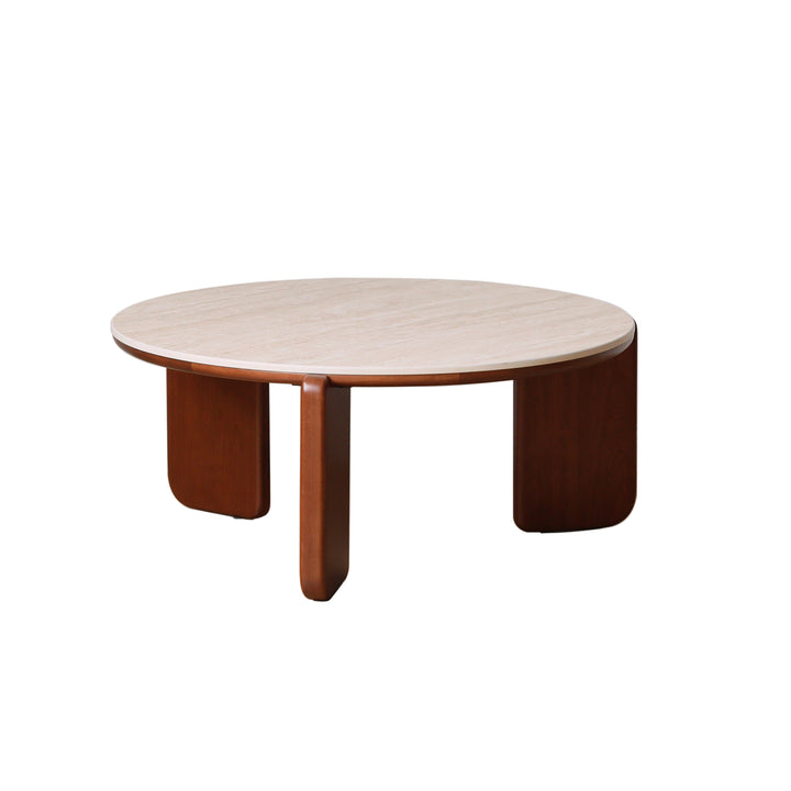 Elevating Center Table – Walnut Finish, 100×60×45 cm