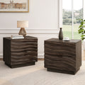 Nightstand Set of 2 — 2 Drawers