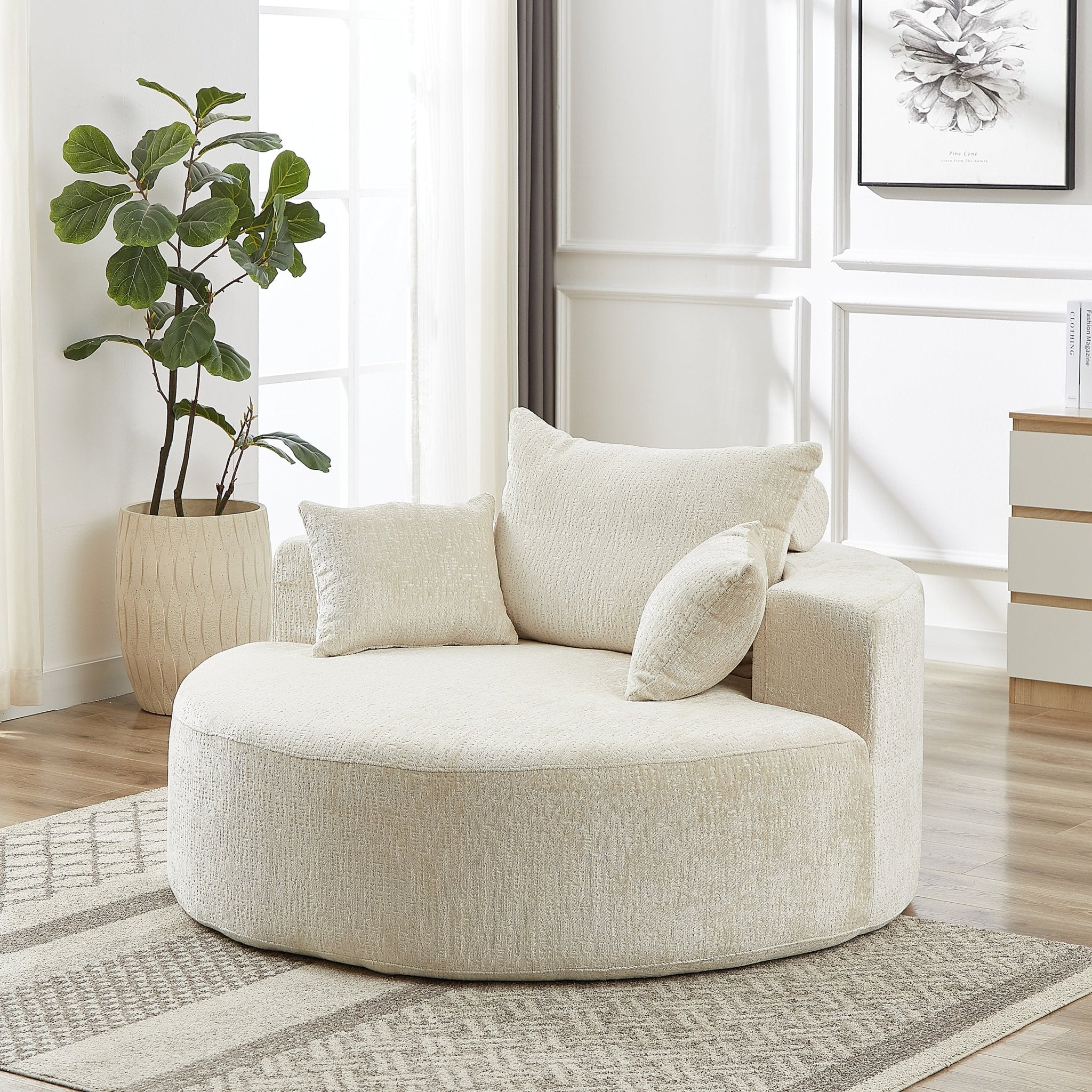 Accent Chair — No Assembly - TAITIY