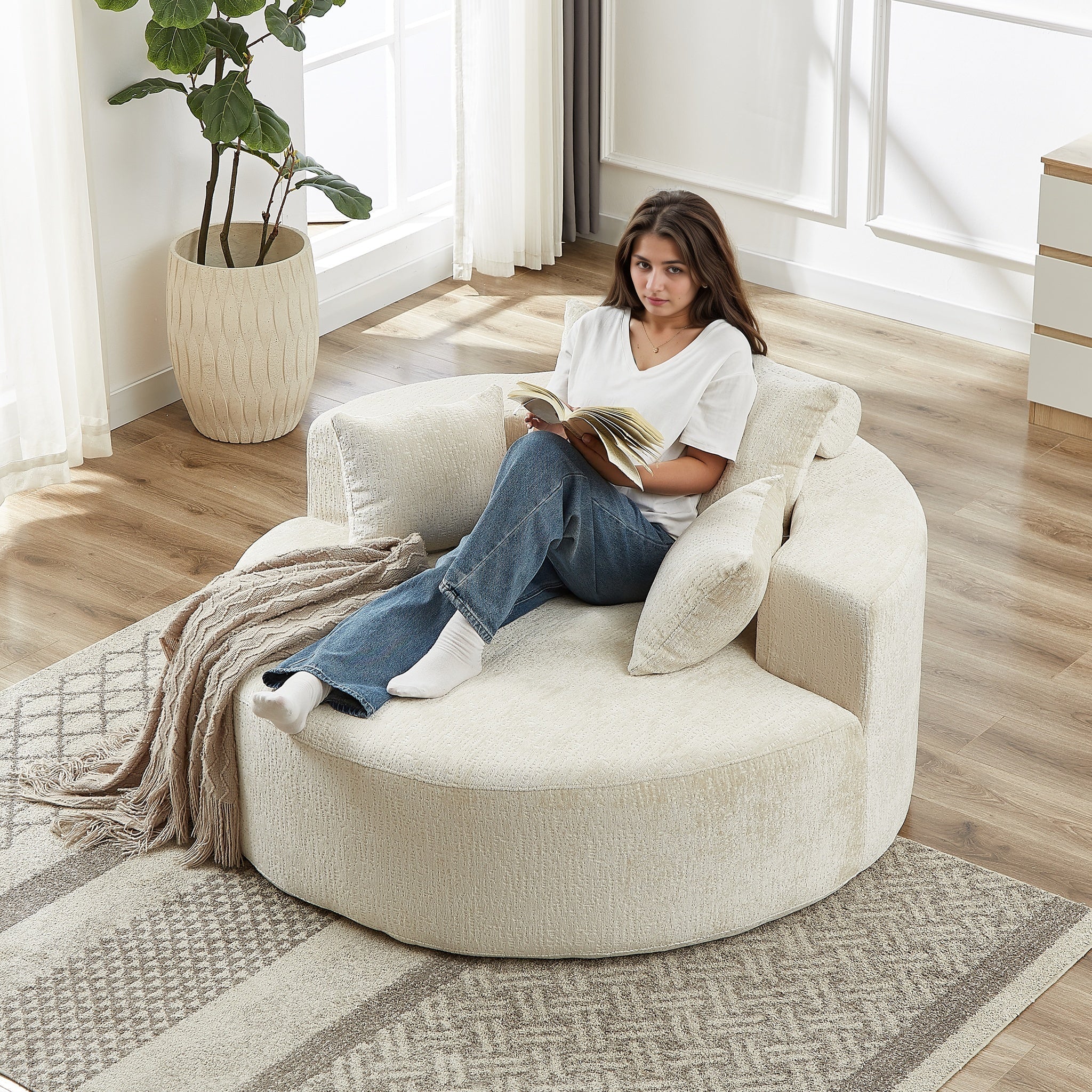 Accent Chair — No Assembly - TAITIY