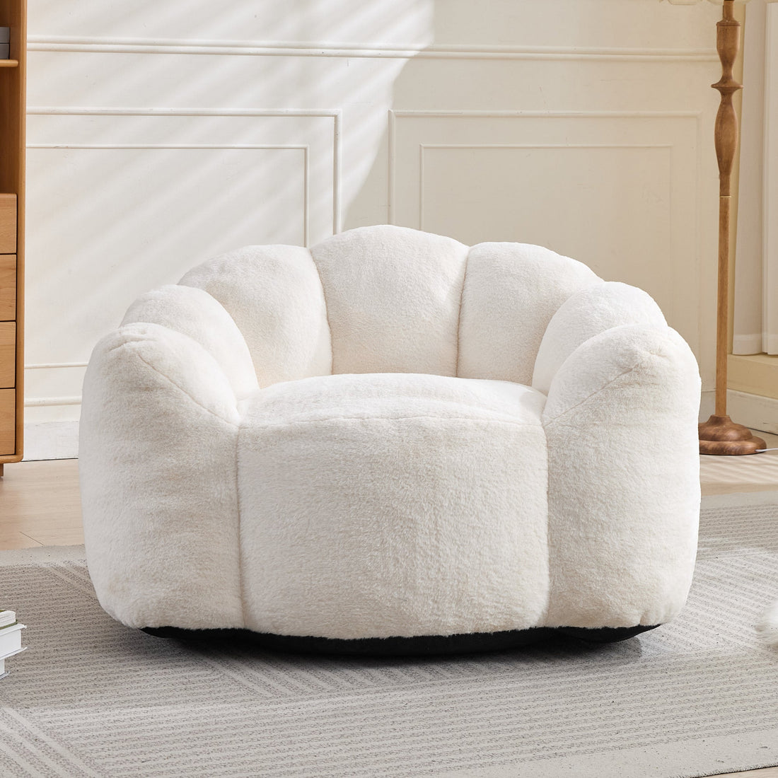 Bean Bag Chair — White - TAITIY