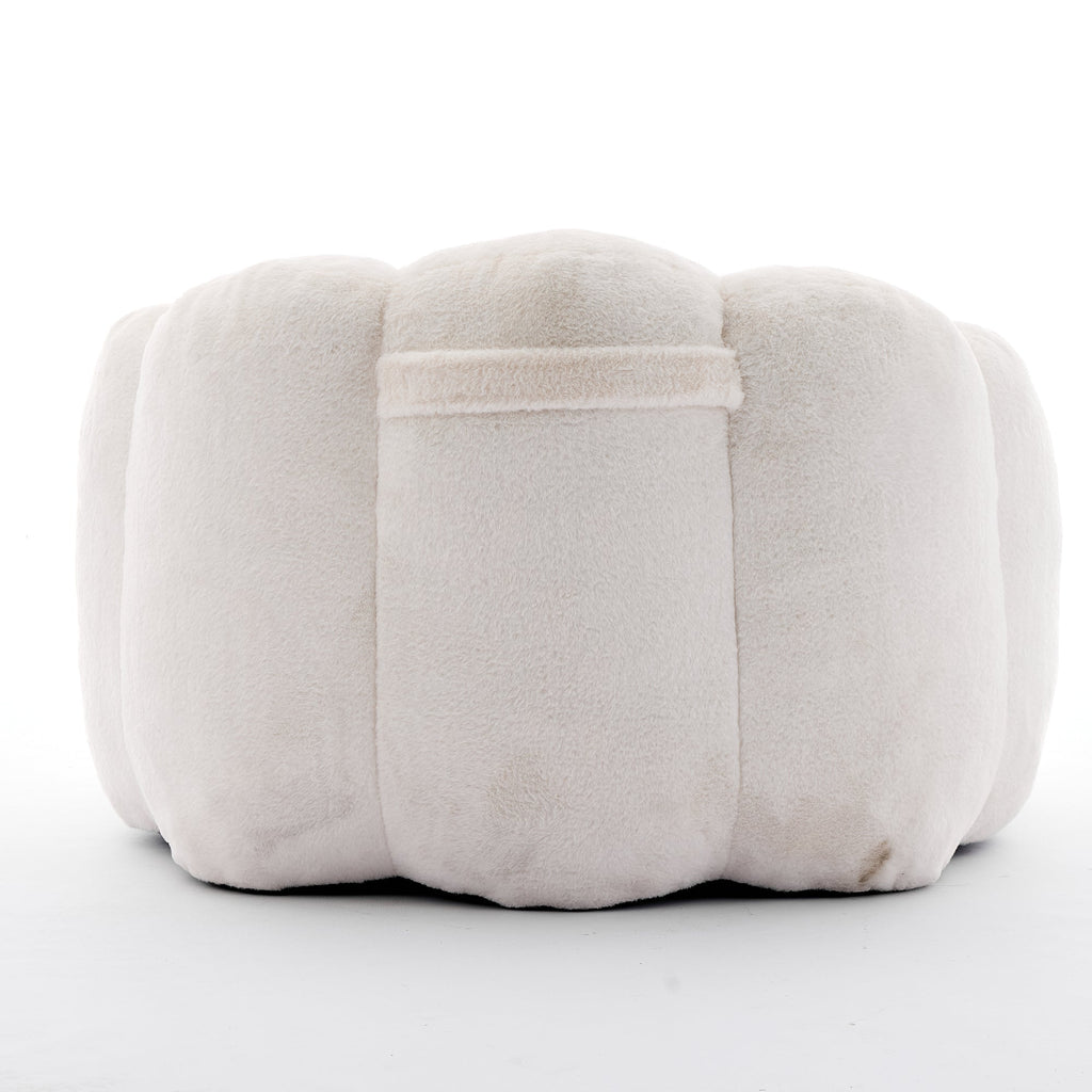 Bean Bag Chair — White - TAITIY