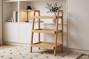 Beech Wood 3-Tier Shoe Storage Bench - TAITIY