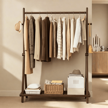 Clothes Rack — 3-in-1 with Triangular Base - TAITIY