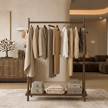 Clothes Rack — 3-in-1 with Triangular Base - TAITIY