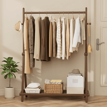 Clothes Rack — 3-in-1 with Triangular Base - TAITIY