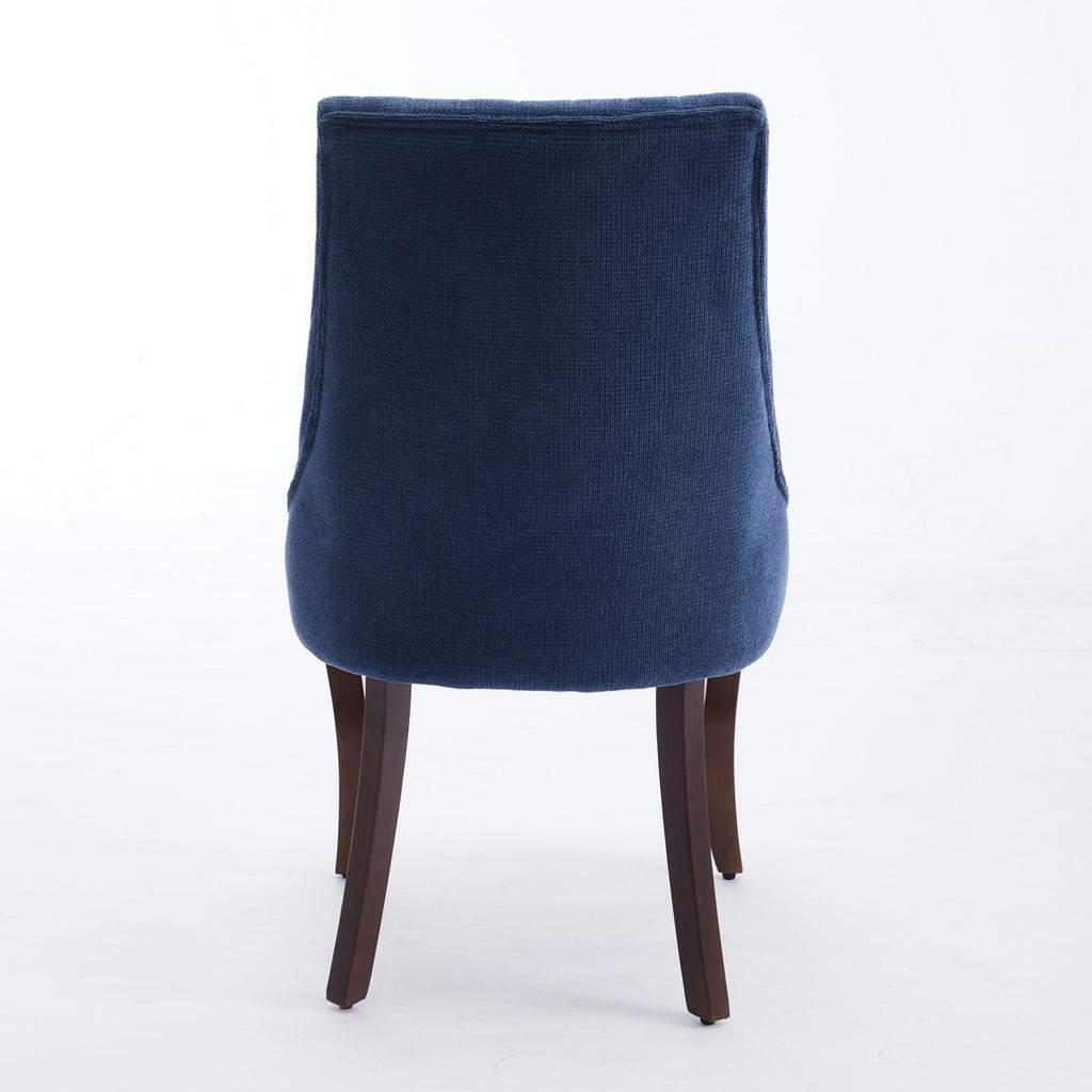 Dining Chair Set of 2 — Blue - TAITIY
