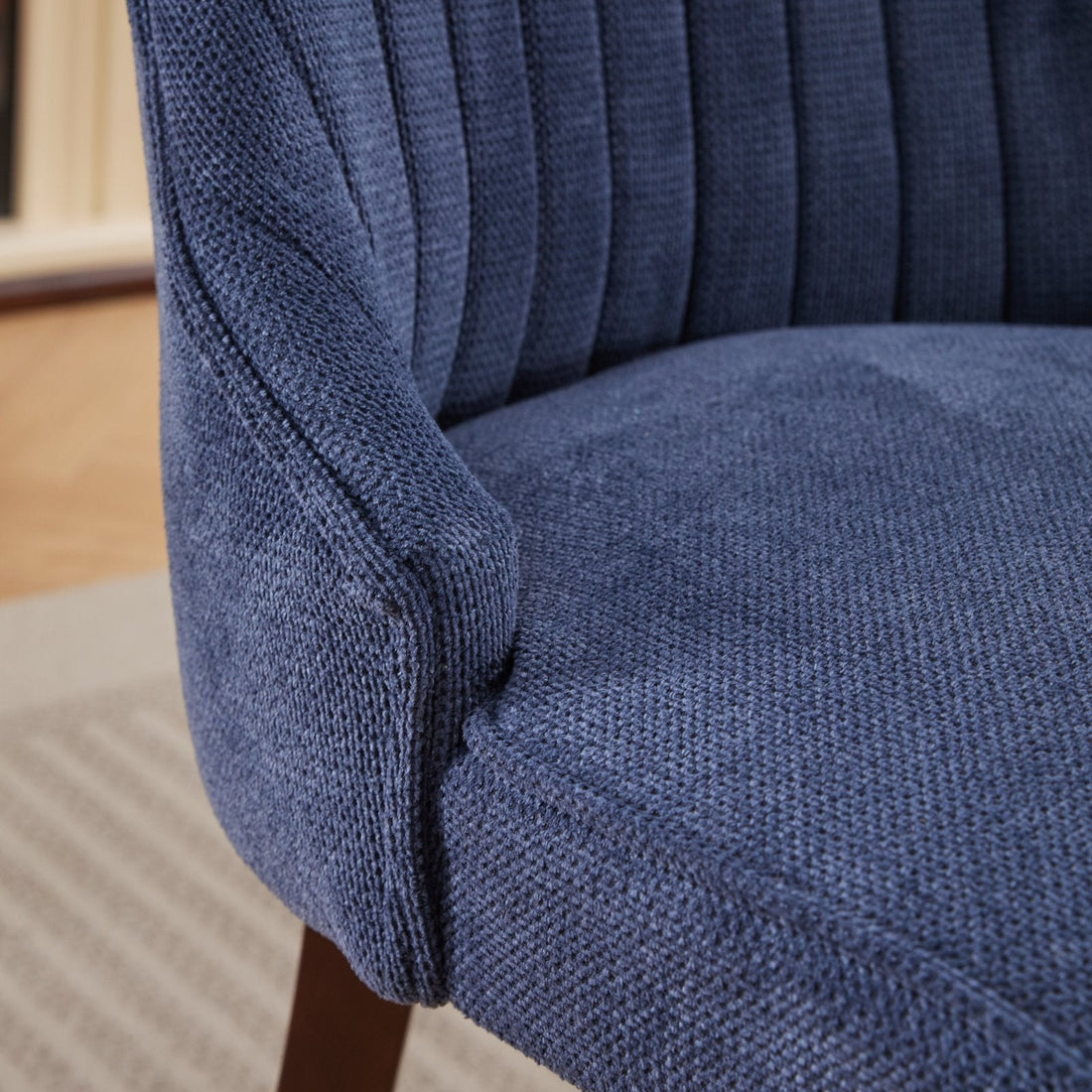 Dining Chair Set of 2 — Blue - TAITIY