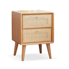 Nightstand — Rattan Drawer