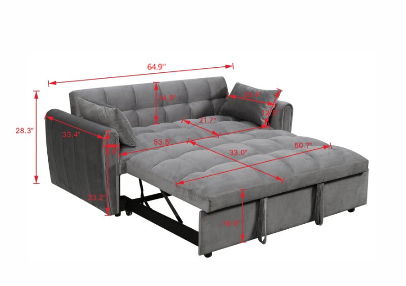 Foldable Sofa Bed 3 - in - 1 - TAITIY