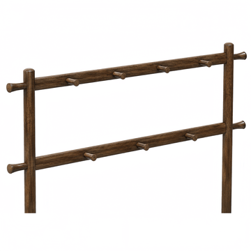 Hall Tree with Shoe Bench — 11 Hooks - TAITIY