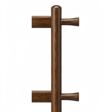 Hall Tree with Shoe Bench — 11 Hooks - TAITIY