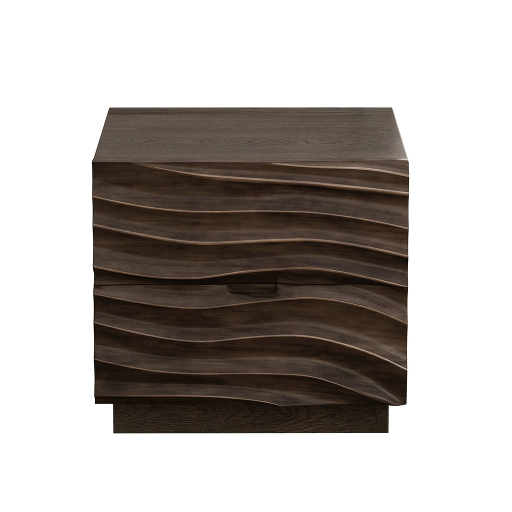 Nightstand Set of 2 — 2 Drawers - TAITIY