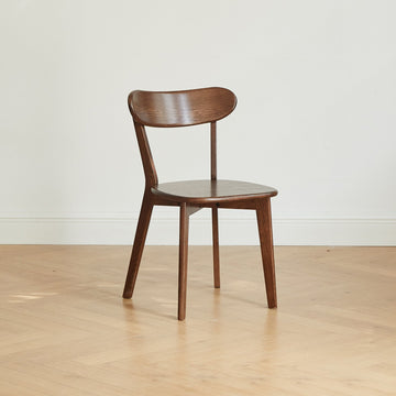 Oak Dining Chair – Natural, 18.3×21.3×31.5 in - TAITIY