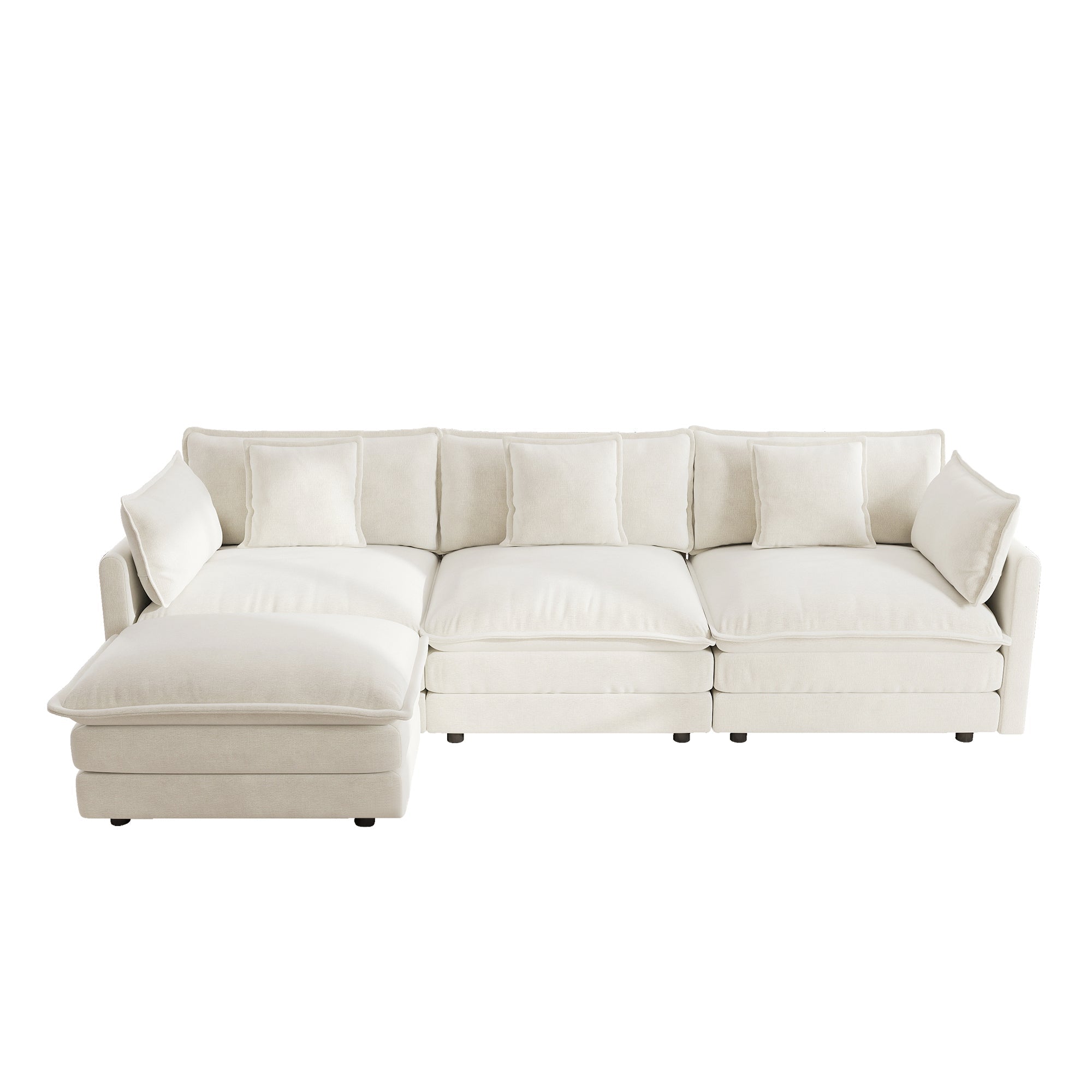 Oversized L - Sectional with Ottoman - TAITIY