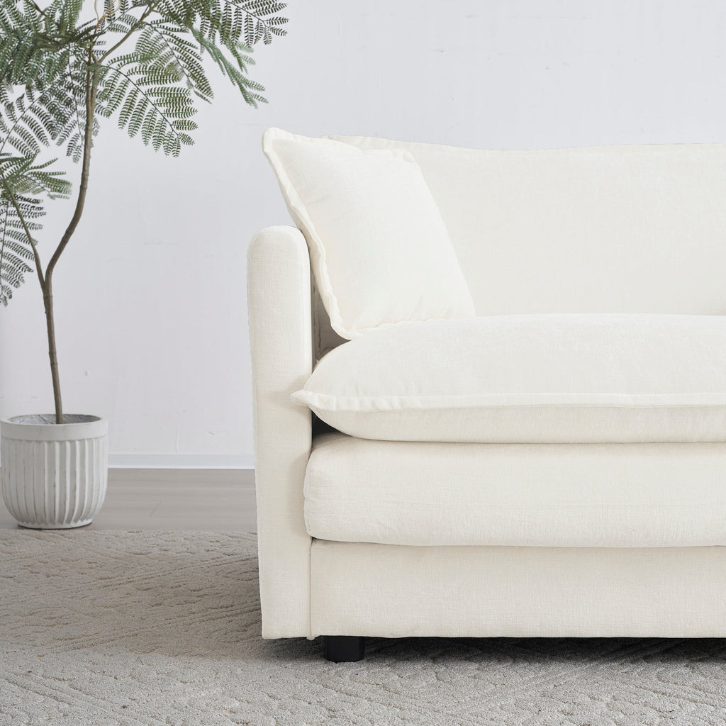 Oversized L - Sectional with Ottoman - TAITIY