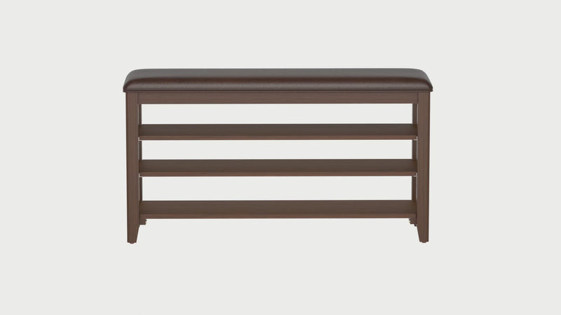 Shoe Bench 皮面