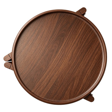 Rolling Side Table with Wheels-15.7"D - TAITIY
