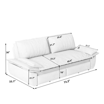 Sleeper Sofa Bed 3-in-1 - TAITIY