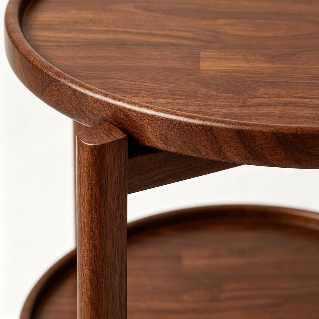 Taitiy Rolling Side Table with Wheels - TAITIY