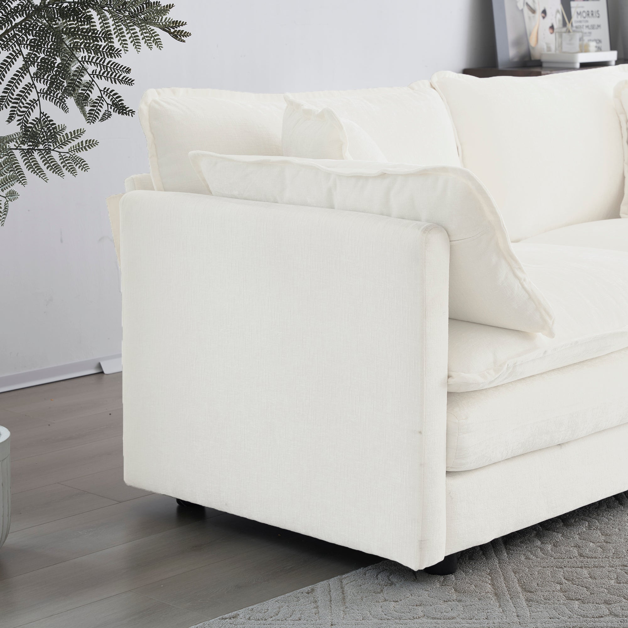 U - Shape Sectional Sofa 5 - Seat - TAITIY