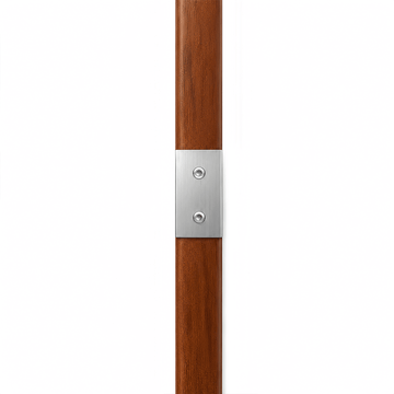 Vented Wood Clothes Rack with Lockable Wheels - TAITIY